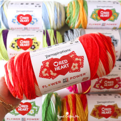 Red Heart All In One Flower Power Yarn