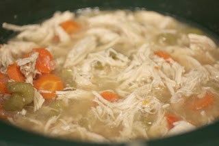 CrockPotChickenSoup_shred - Repeat Crafter Me