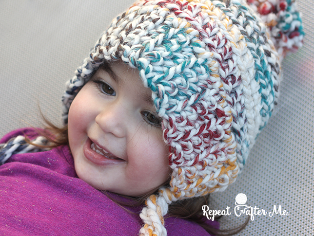 Crochet Hudson Hat and Mittens - Repeat Crafter Me