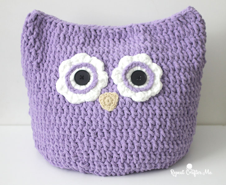 Crochet Plush Owl - Repeat Crafter Me