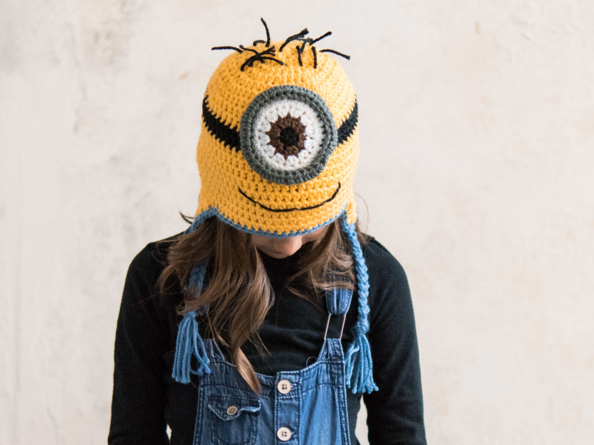 Crochet Minion Hat Kit Repeat Crafter Me