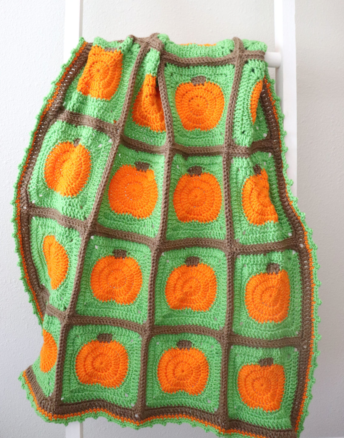 Crochet Pumpkin Patch Blanket Repeat Crafter Me