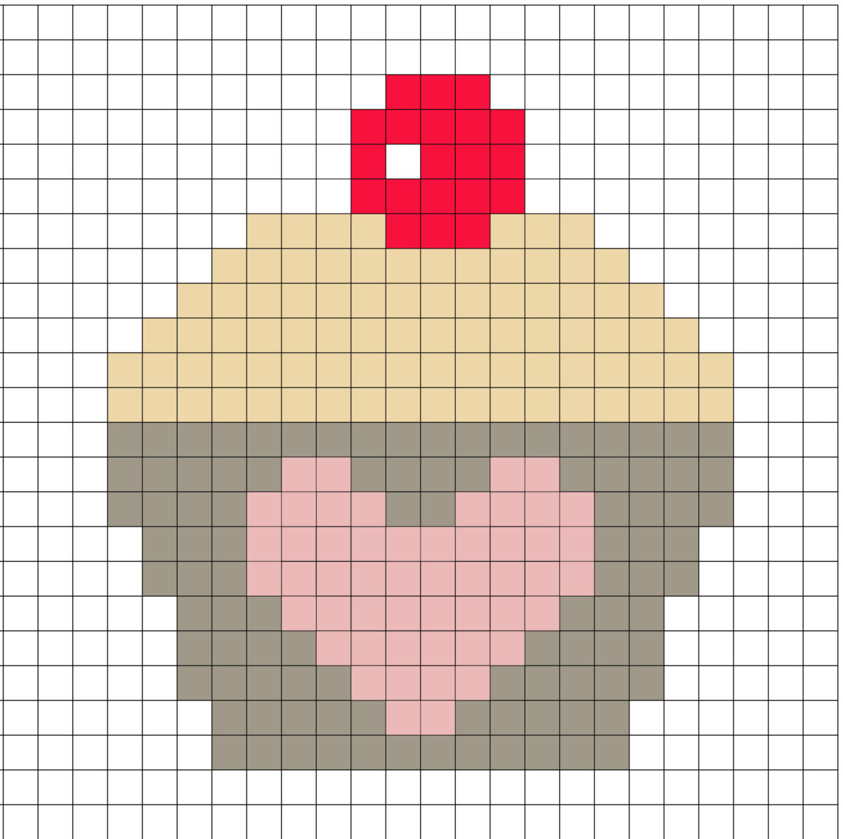 Easy Pixel Art On Graph Paper