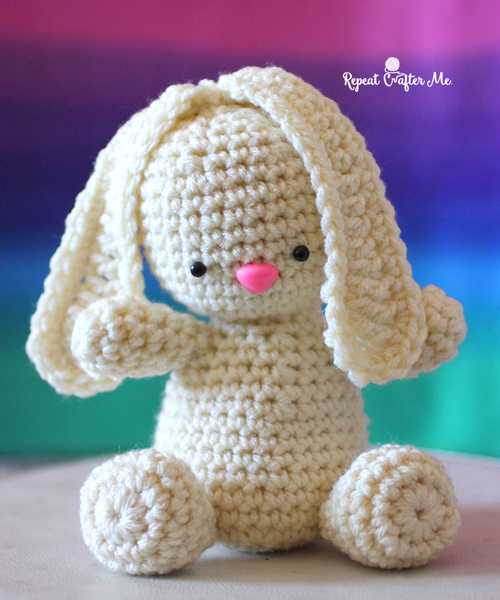 Baby Lop-eared Bunny Mini Crochet Kit 