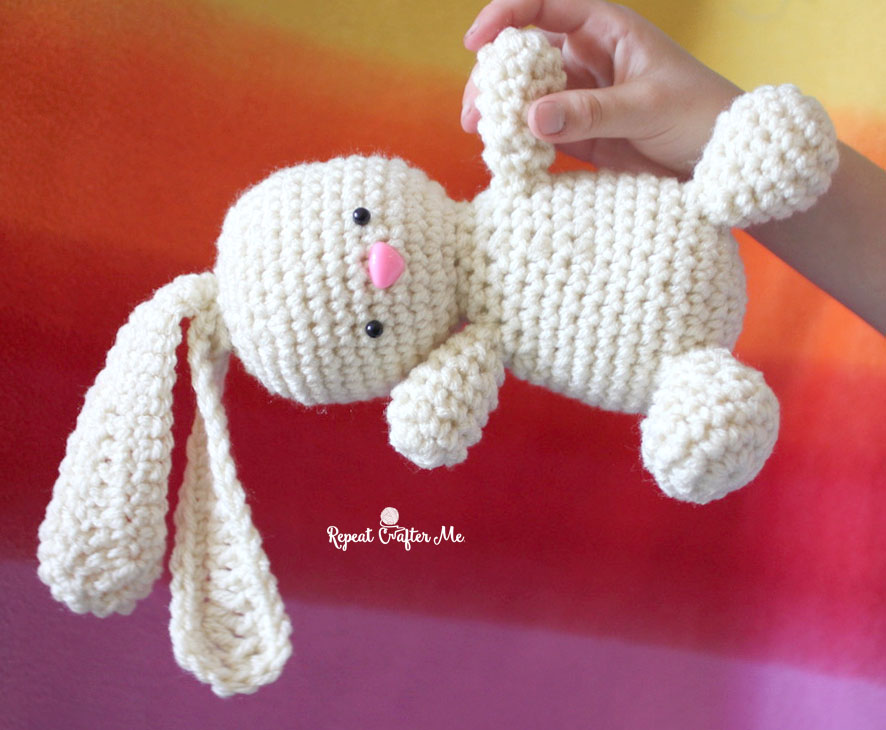 Easy Crochet Bunny Repeat Crafter Me