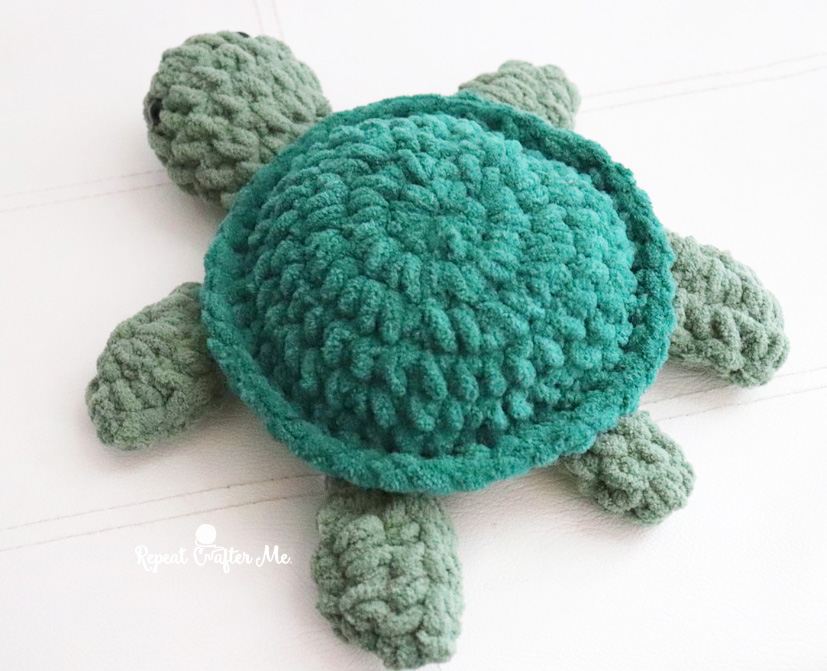 Crochet Sea Turtle - Repeat Crafter Me