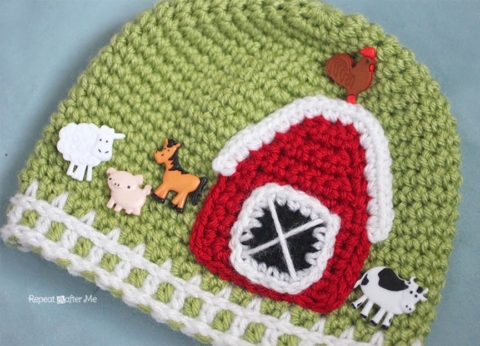 Crochet Edith Inspired Hat Pattern - Repeat Crafter Me