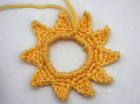 18+ Crochet Sun Pattern Free