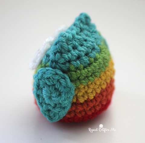 Crochet Owl Ring Baby Toy - Repeat Crafter Me