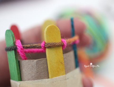 DIY Toilet Paper Roll Loom: Knitting For Kids - A Mom's Take