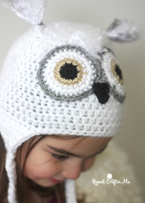 Owl Hat Crochet Kit - The Woollery