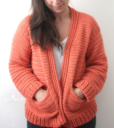 Caron Cloud Cardigan Progress - this yarn is sooo soft! : r/crochet