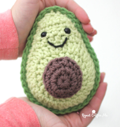 Crochet Avocado 