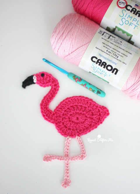 Free Crochet Hat Pattern: Flamingo Style 