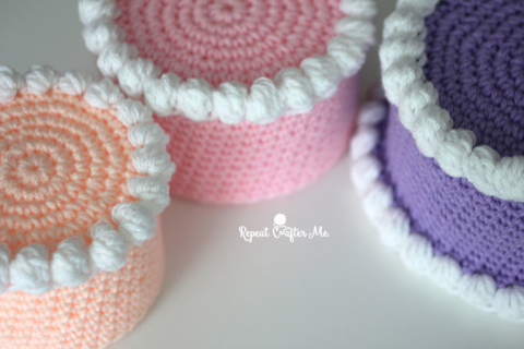 Yarn Ball Birthday Cake - Repeat Crafter Me