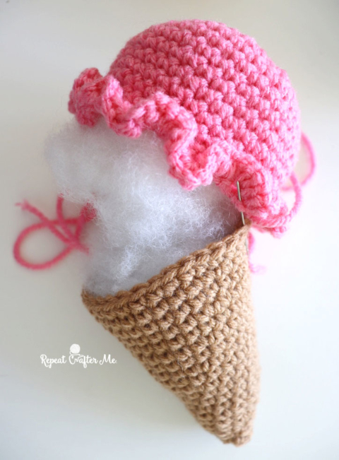 Ice Scream Cone Crochet Pattern – MadebyJody666