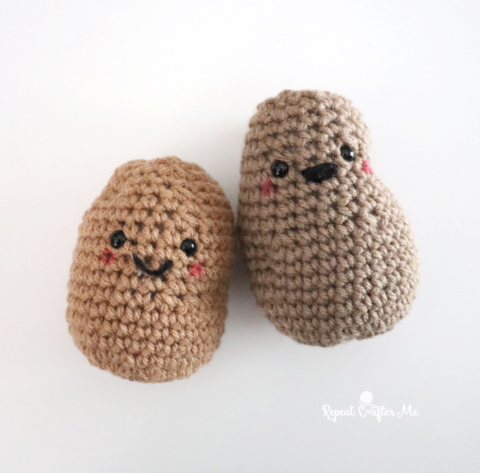 Make your own fuzzy yarn!  Sweet Potato Crochet Creations