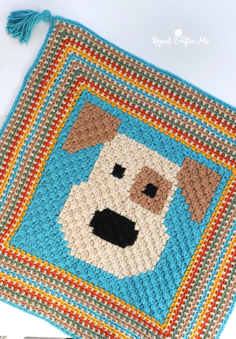 Crochet a dog discount blanket