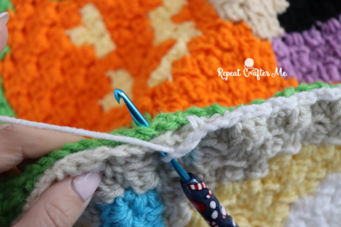 Easy Corner-to-Corner Crochet Joining Technique - Repeat Crafter Me