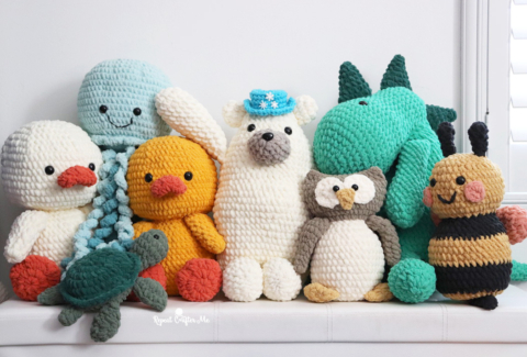 Sweet Crochet Animals : 15 Lovely Amigurunmi Designs to Crochet
