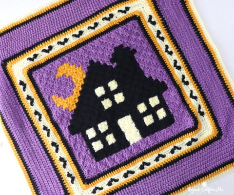 Assorted Afghan Books - Vintage Tiles C2C Blanket Crochet Pattern