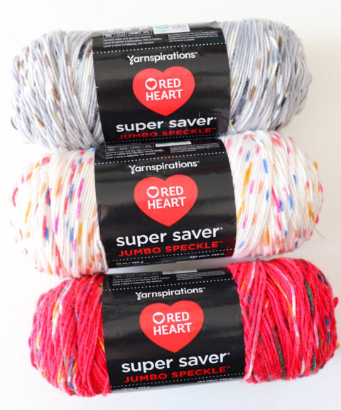 Red Heart Super Saver Jumbo Yarn Black Knitting Crochet Crafts Acrylic